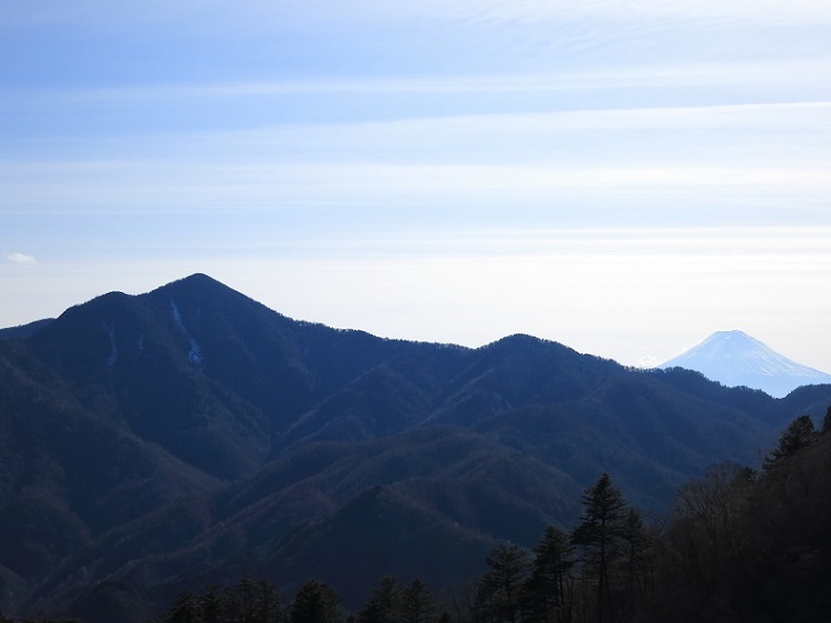 鶏冠山富士山絶景