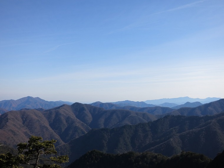 鶏冠山雲取山絶景