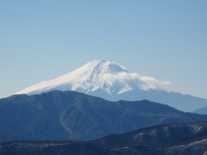 奥武蔵武からの富士山