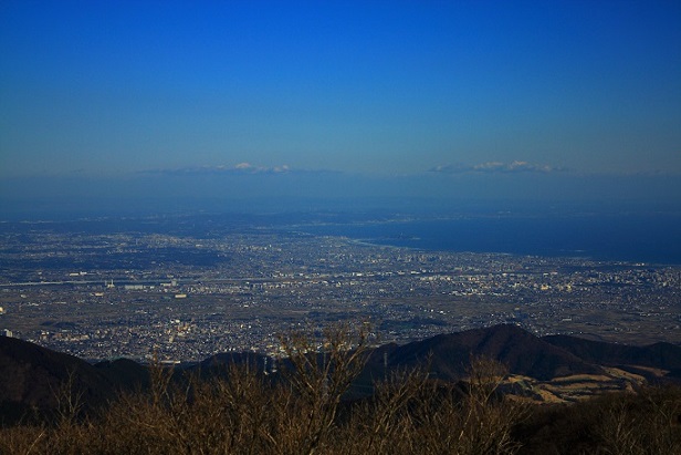 三ノ塔の山頂からの景色