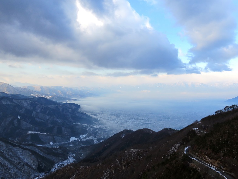 甲州高尾山景色