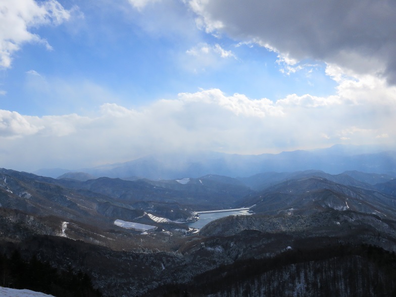 雷岩から富士山