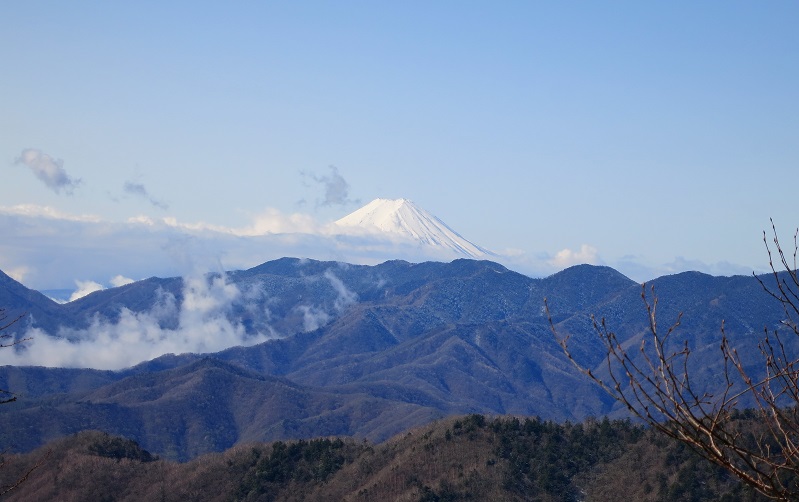 奥秩父の山々の展望