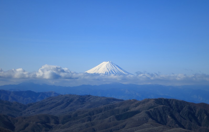 奥秩父から富士山