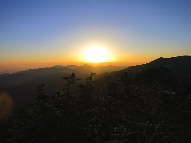 金峰山・瑞牆山ご来光