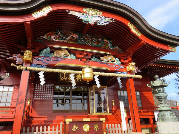 御嶽神社で参拝