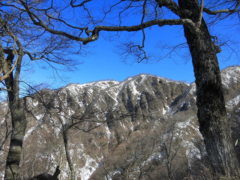 犬越路周辺雪景色