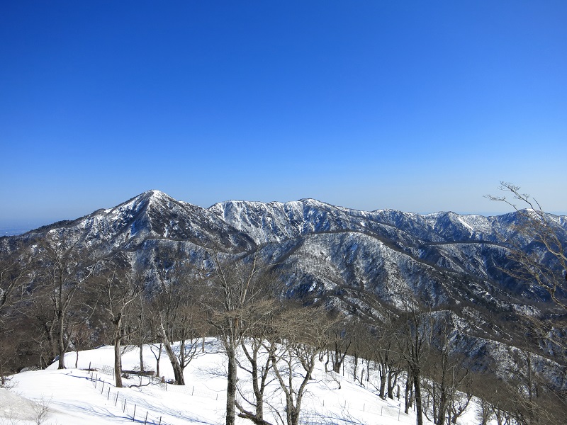 蛭ヶ岳が綺麗に見えました