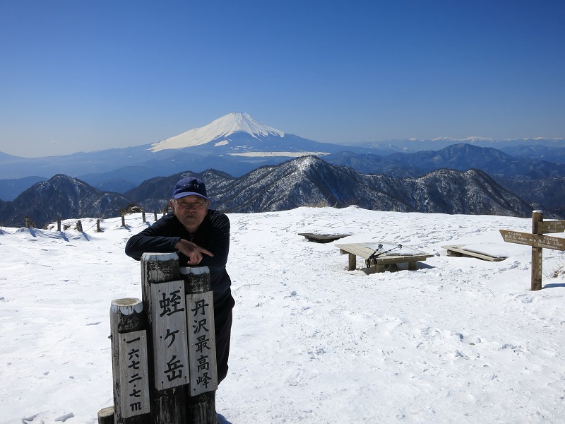 蛭ヶ岳山荘の小屋番