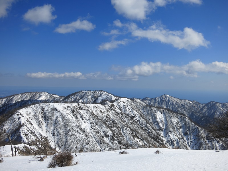 積雪期の丹沢山へ