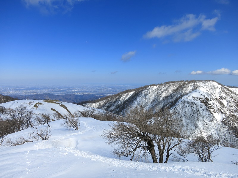 丹沢山への登り返し