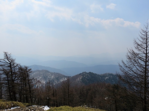 小雲取山山頂