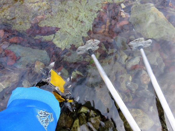 テムレス防寒手袋冬の沢水