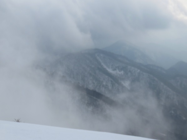 幻想的な雪景色