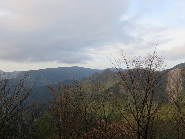 熊野古道小辺路からの景色