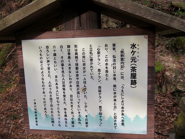 水ヶ元茶屋跡