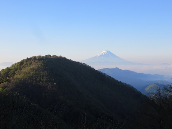 木賊峠日の出