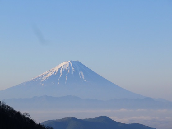 木賊峠富士山