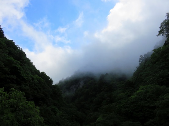 奥多摩の青空