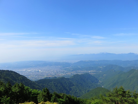 箱根の山並み