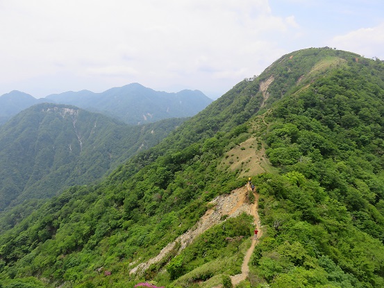蛭ヶ岳周辺は比較的登山者が少ない