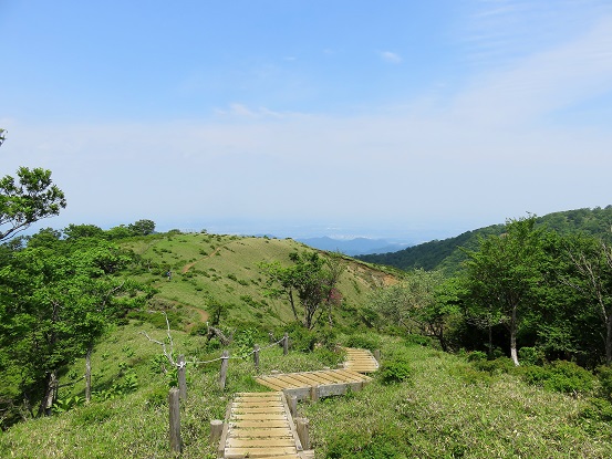 丹沢山直下景色