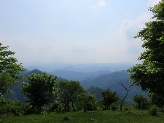 鍋割山から富士山