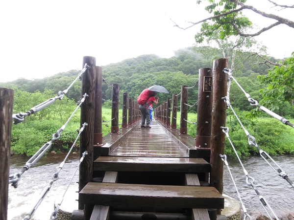 尾瀬ヨッピ吊橋