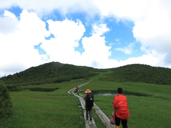 熊沢田代周辺青空
