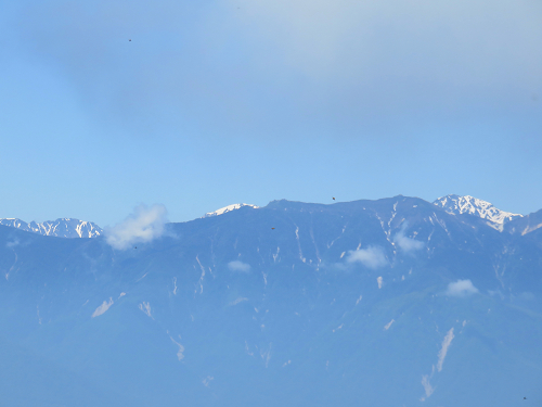 金ヶ岳の山頂からの景色