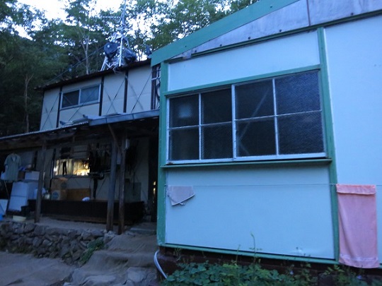 テント泊した仙水小屋