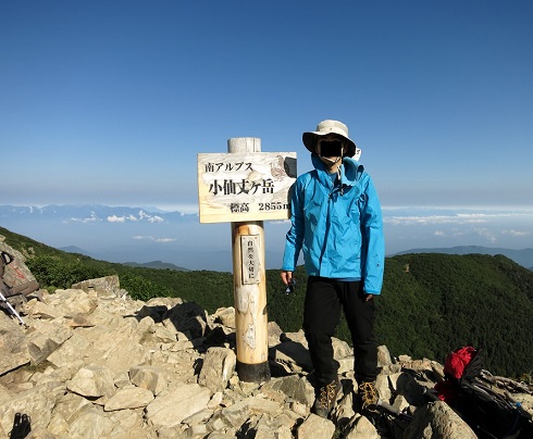 小仙丈ヶ岳山頂