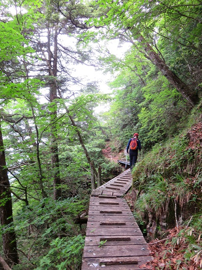 飛龍山までの奥秩父主脈縦走歩き