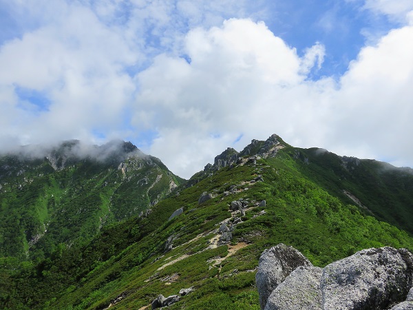 南駒ヶ岳天気