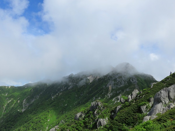 天気が悪化してきた様子