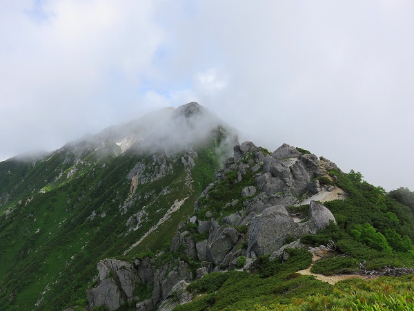 南駒ヶ岳景色