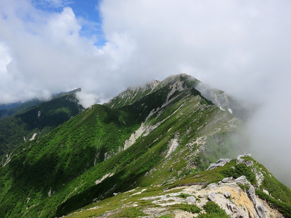 空木岳・南駒ヶ岳登山