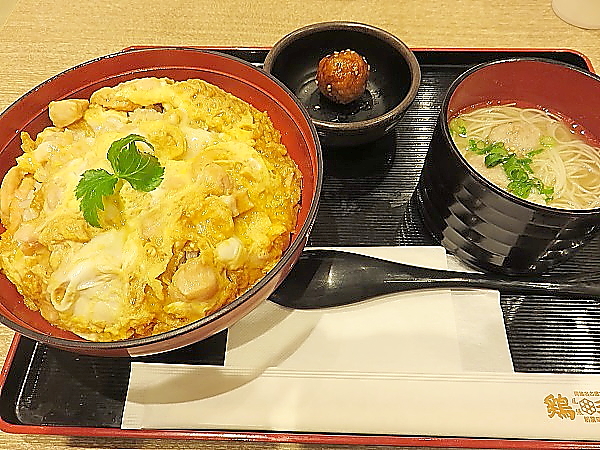 鳥三和親子丼鳥そばセット