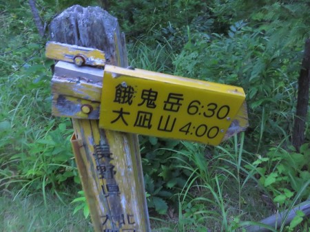 f:id:aohige0718:20170807202717j:plain 白沢登山口から出発