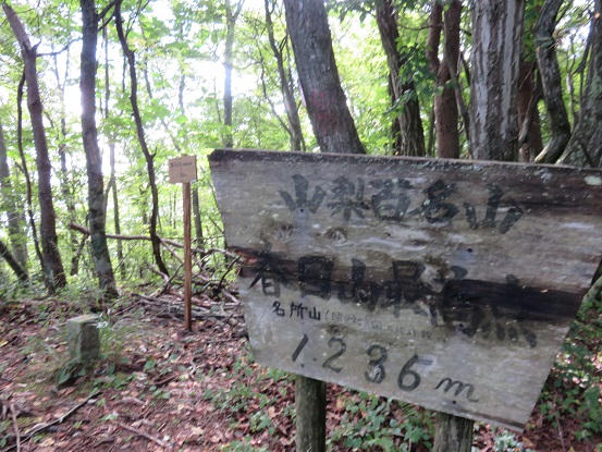 春日山の最高点