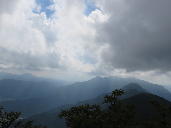 黒岳展望台節刀ヶ岳方面