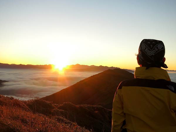 f:id:aohige0718:20170826160307j:plain 雲海の絶景