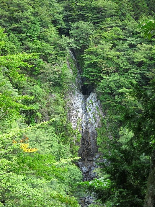 毛無山不動の滝