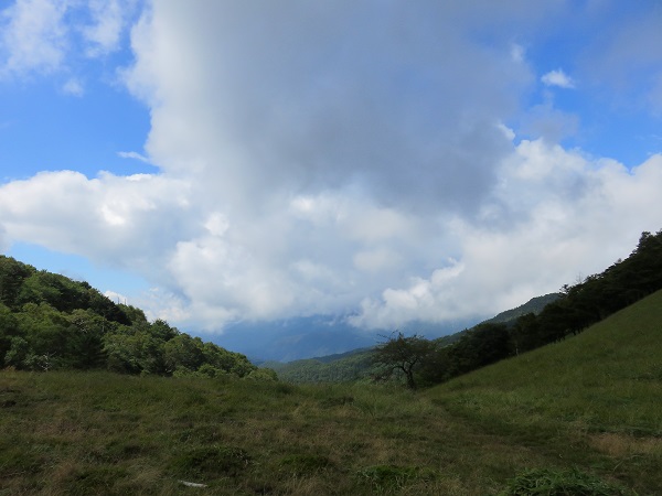 雁峠振り返っての１枚