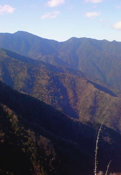 雁坂小屋の水場付近