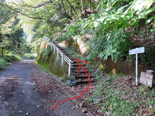 大山への登山コース