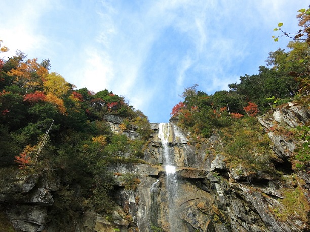 紅葉の南アルプス鳳凰三山