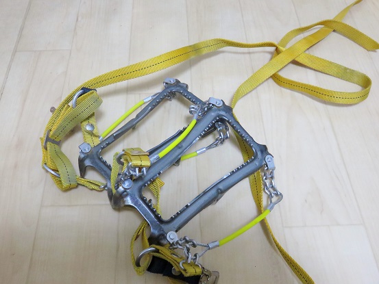 マウンテンダックス6爪アイゼンレビュー！モンベルチェーンスパイク