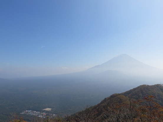 パノラマ台からの富士山の景色