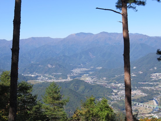 倉岳山からの展望